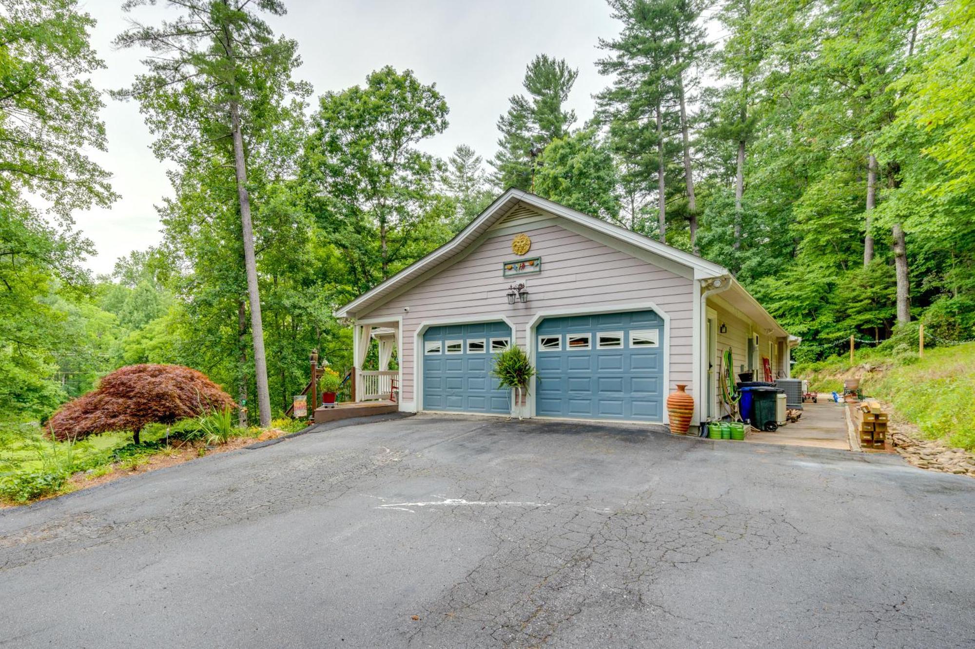 Creekside Hendersonville Haven Hot Tub And Fire Pit المظهر الخارجي الصورة