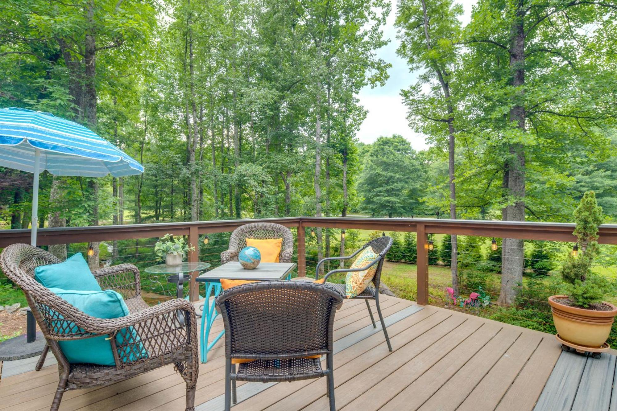 Creekside Hendersonville Haven Hot Tub And Fire Pit المظهر الخارجي الصورة