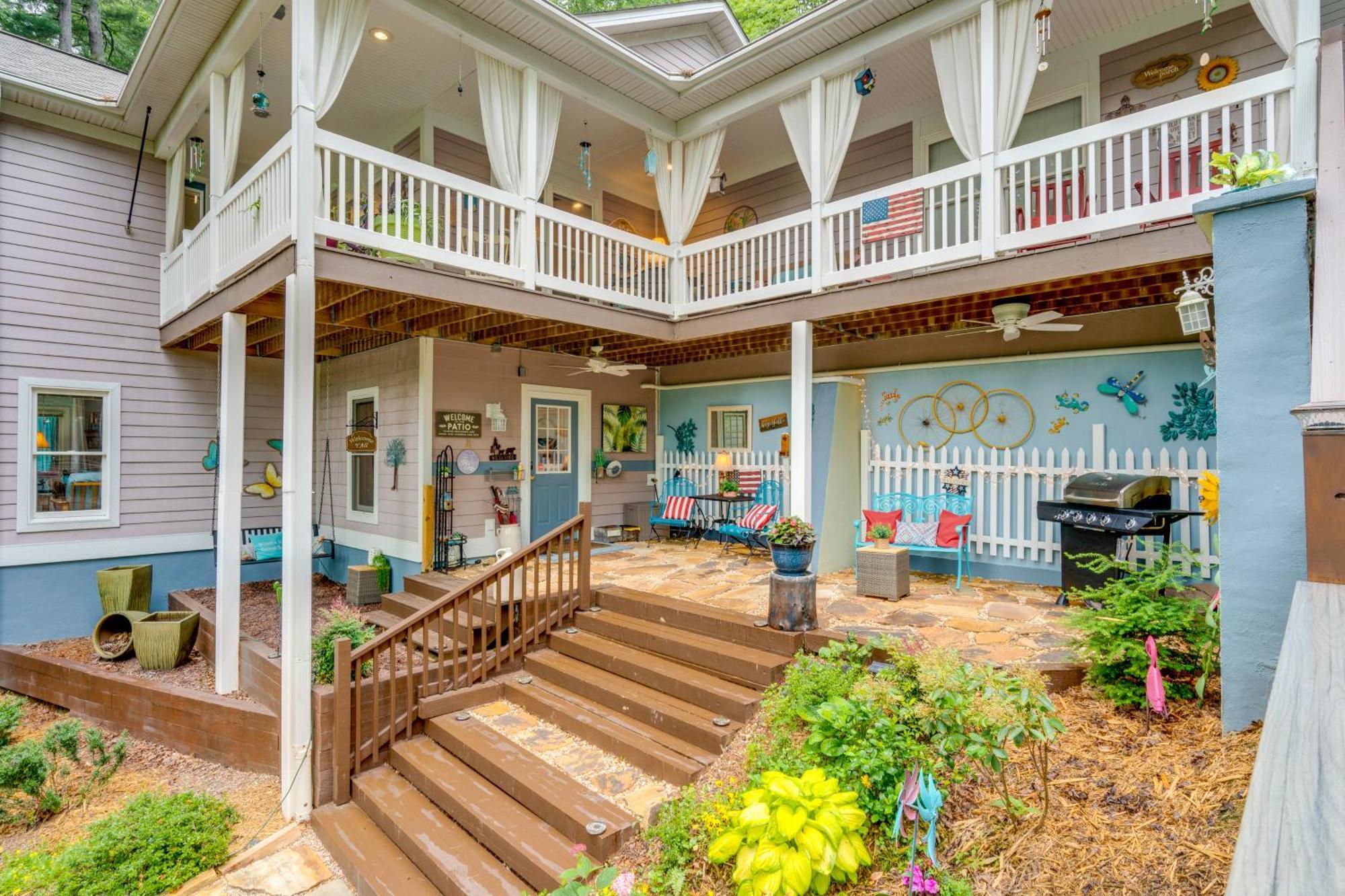 Creekside Hendersonville Haven Hot Tub And Fire Pit المظهر الخارجي الصورة