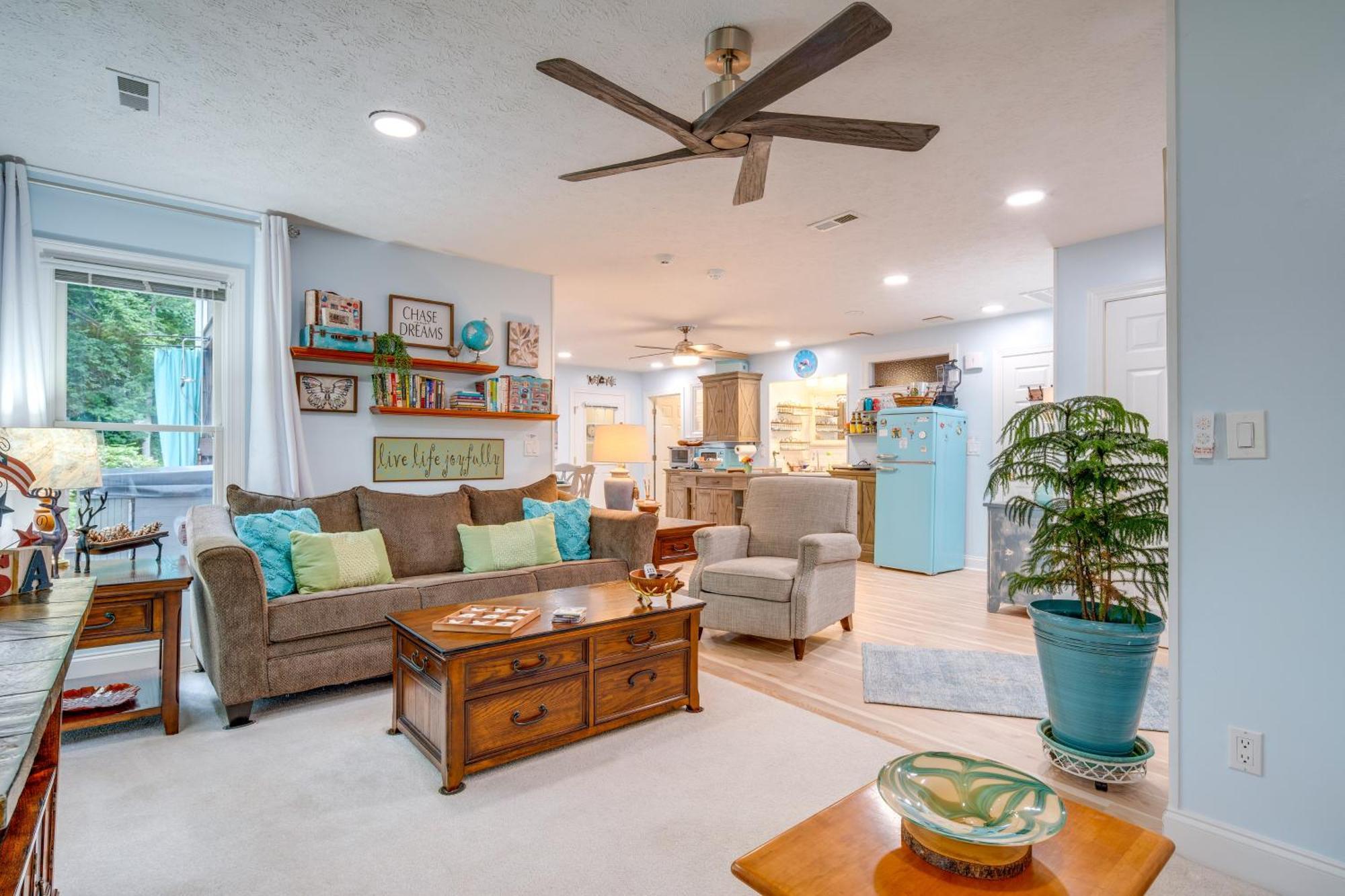Creekside Hendersonville Haven Hot Tub And Fire Pit المظهر الخارجي الصورة