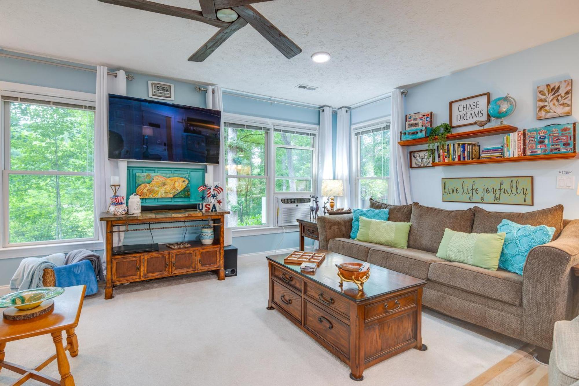 Creekside Hendersonville Haven Hot Tub And Fire Pit المظهر الخارجي الصورة