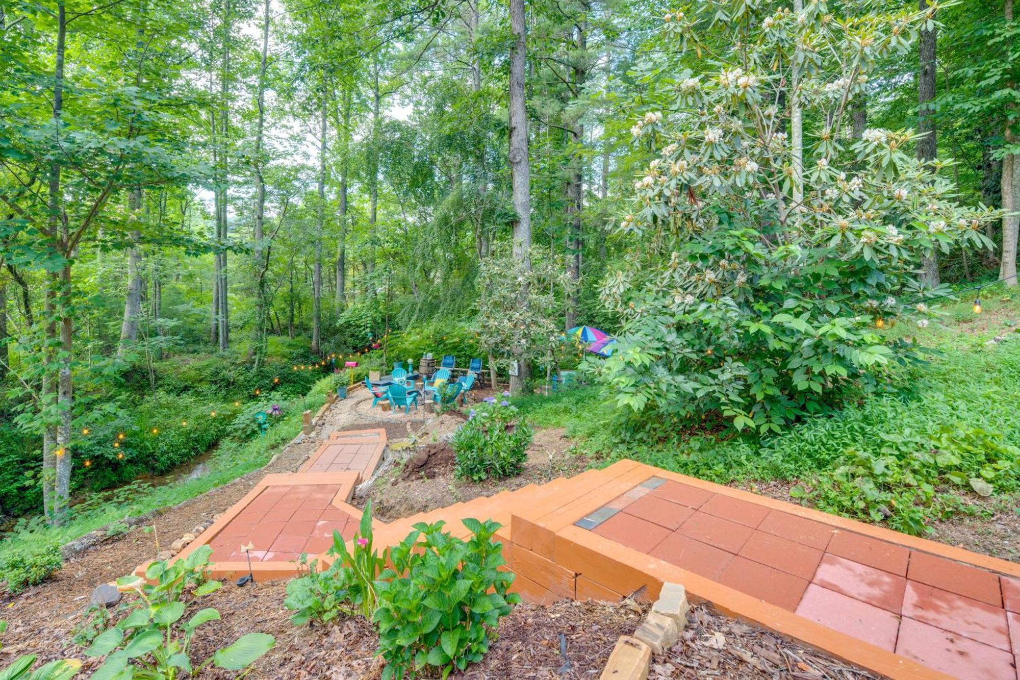 Creekside Hendersonville Haven Hot Tub And Fire Pit المظهر الخارجي الصورة